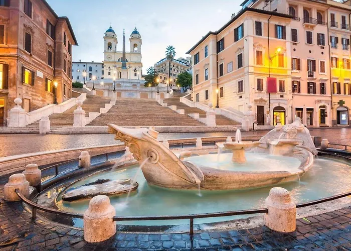 Spanish Steps View דירה *