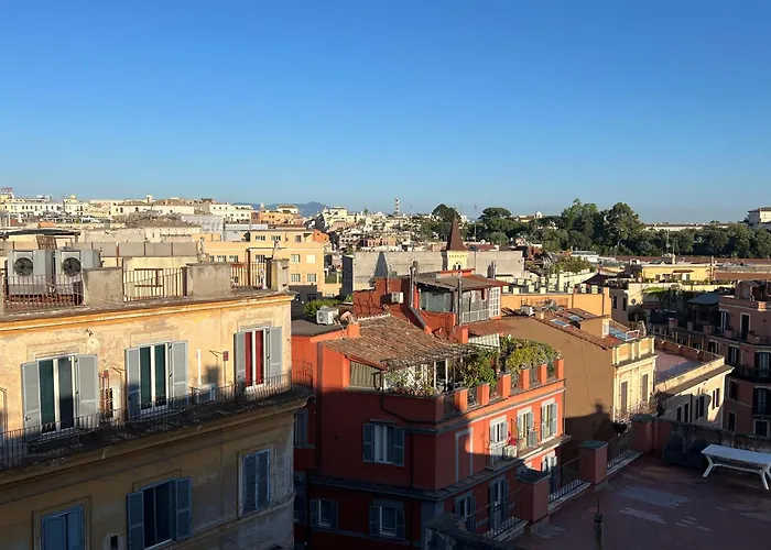 Spanish Steps View דירה רומא